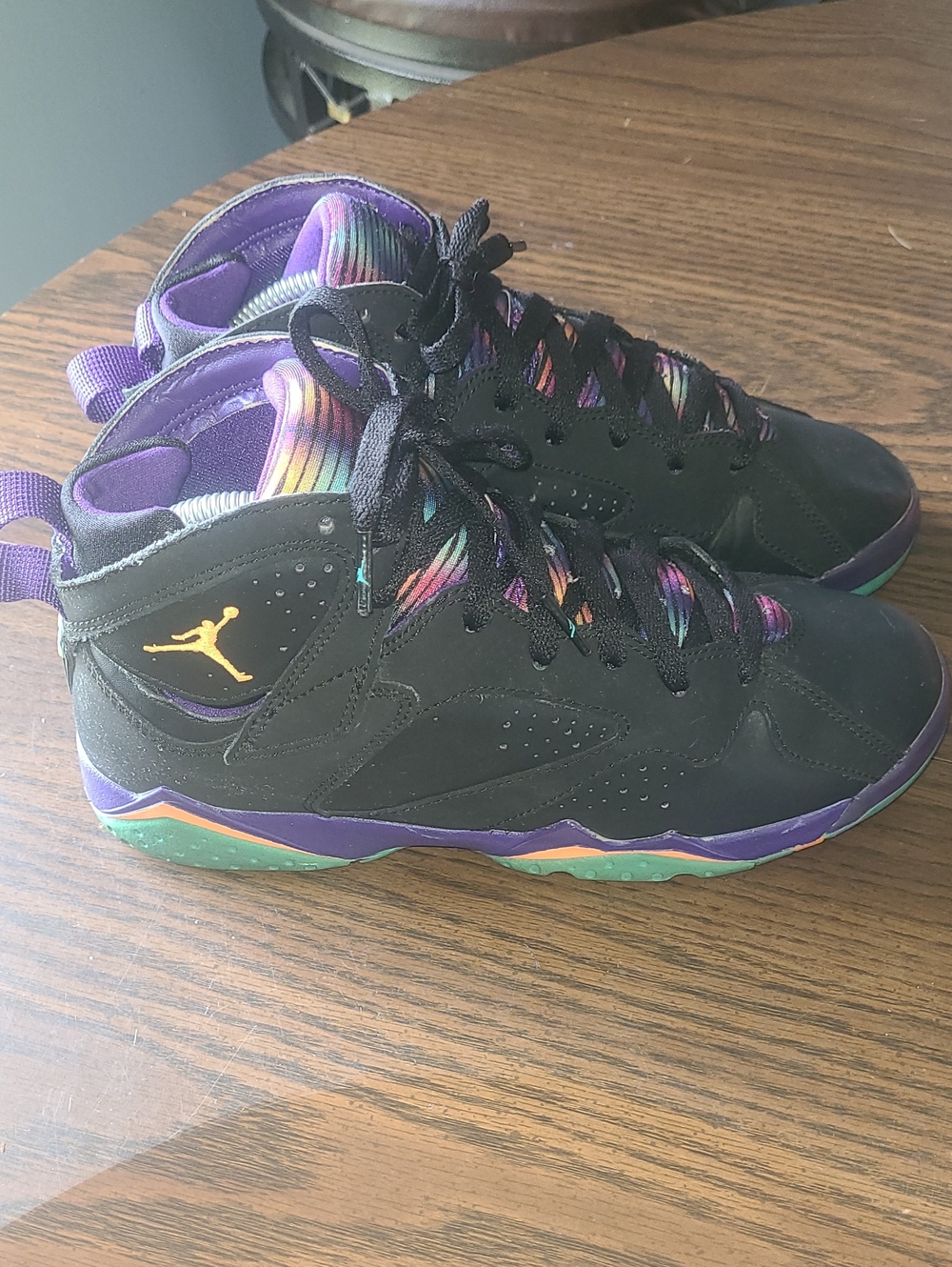 NIKE AIR JORDAN VII 7 RETRO 30TH GG LOLA BUGS BUNNY 705417 029 - 7 Y - 8.5 W